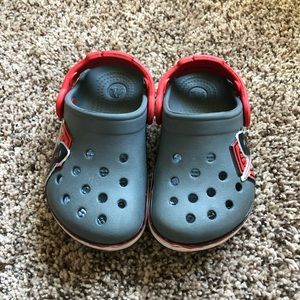 Star Wars Crocs //6/7C // Kylo Ren Glow n the Dark